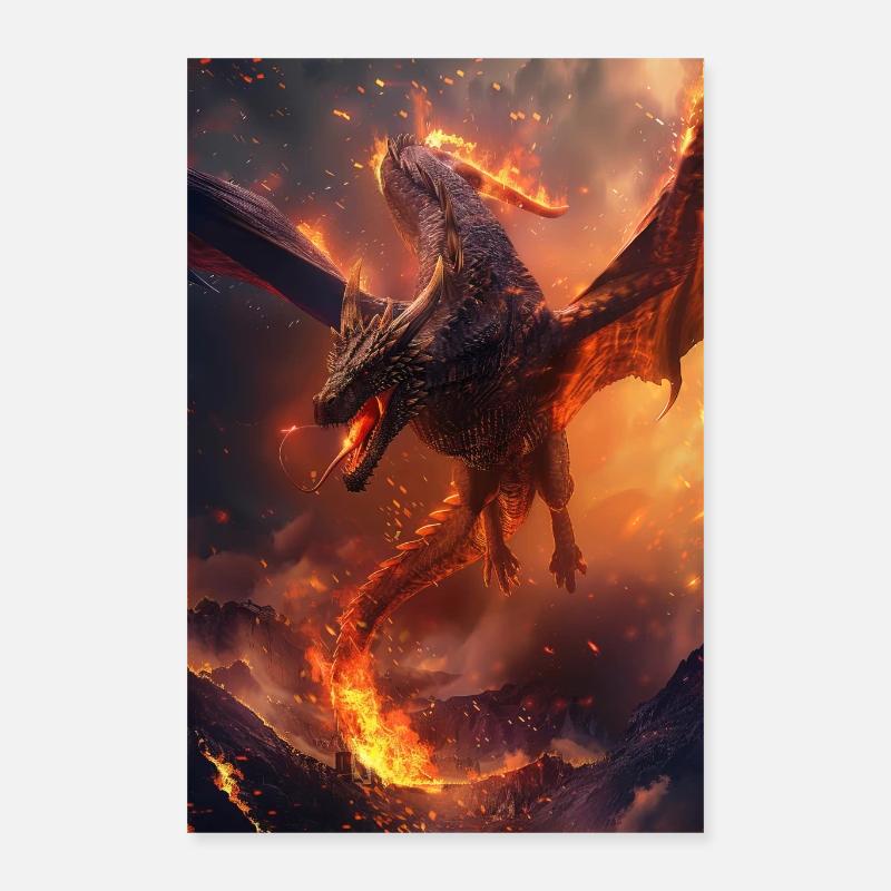 Kite Poster 16" x 24" (40x60 cm)