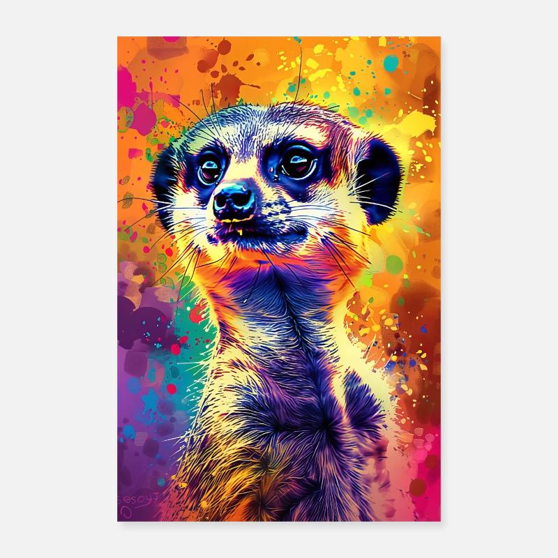Suricate Poster 40 x 60 cm