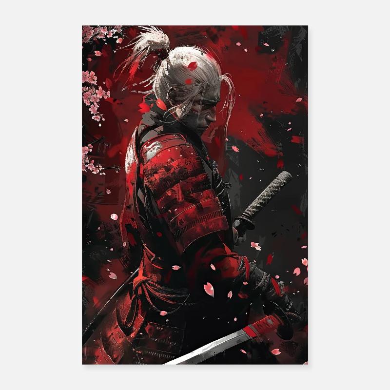 Samurai Poster 40x60 cm