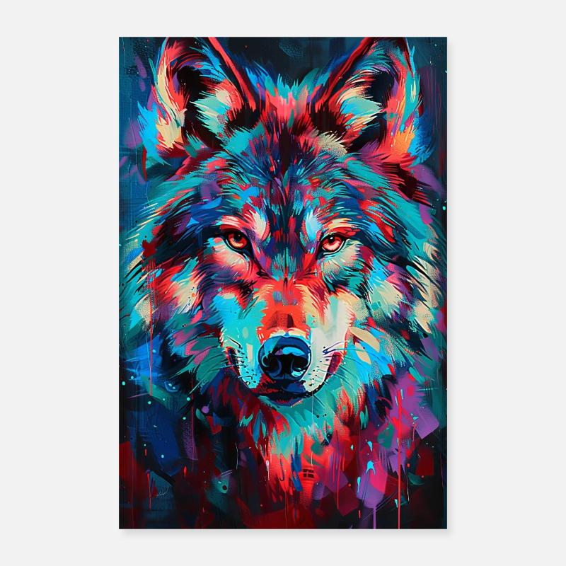 Loup Poster 40 x 60 cm
