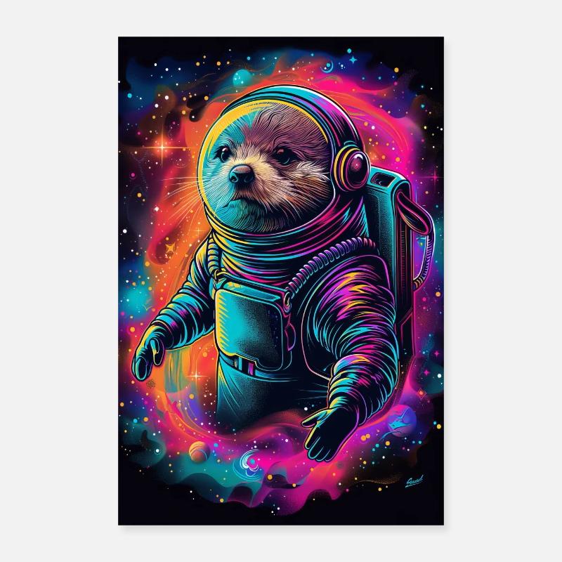 Otter Poster 40x60 cm