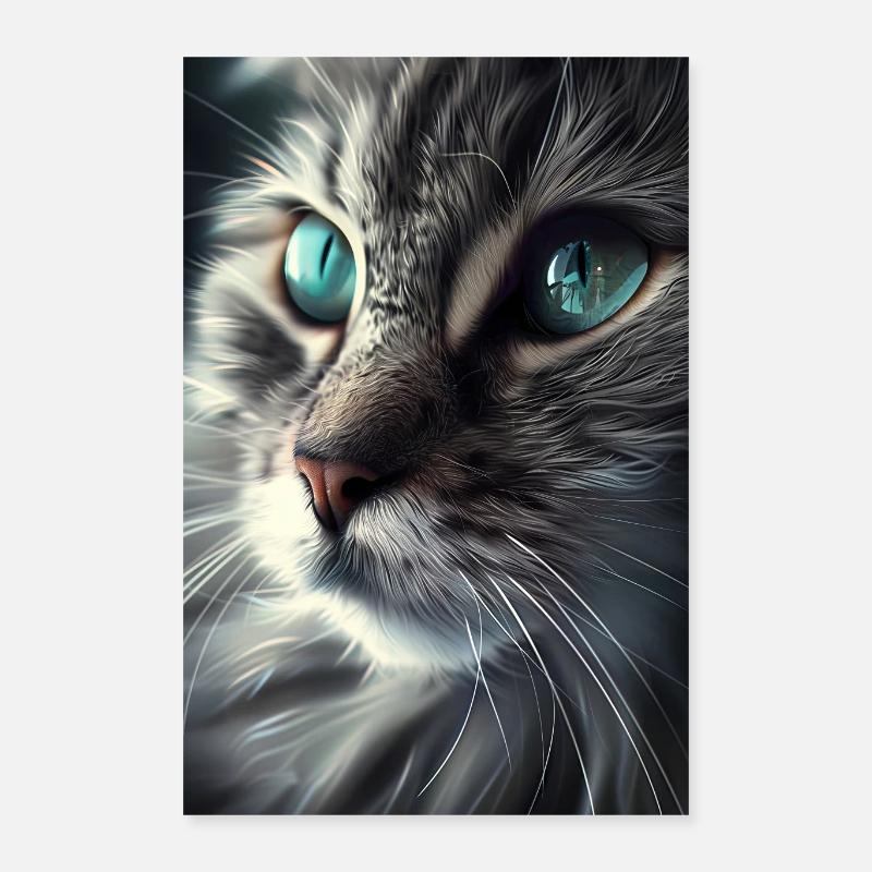 Katze Poster 40x60 cm