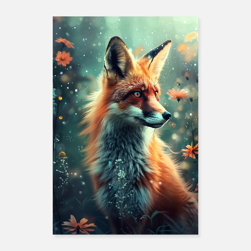 Fuchs Poster 40x60 cm