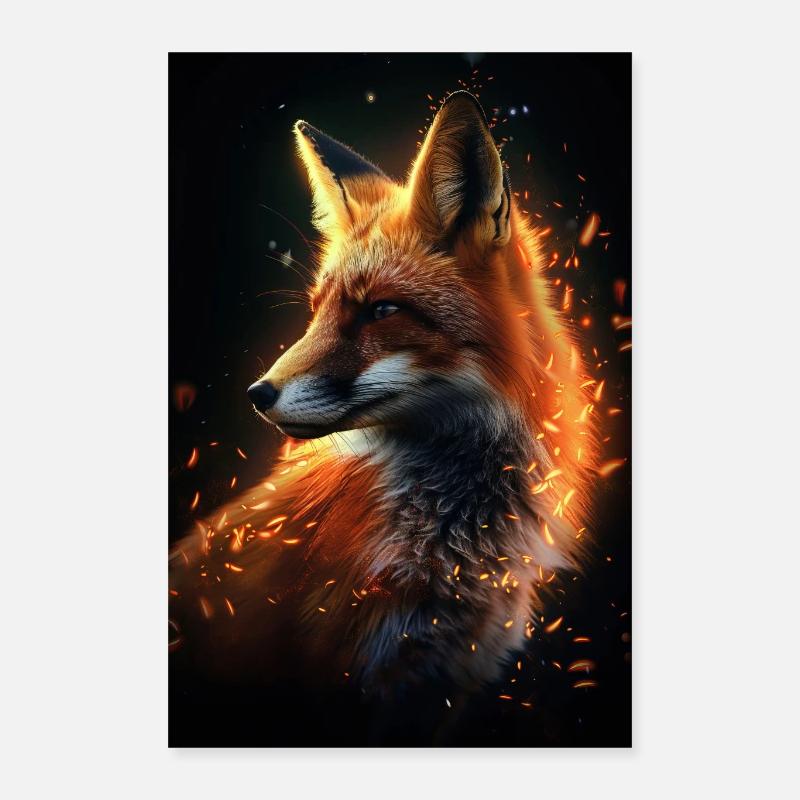 Fuchs Poster 40x60 cm