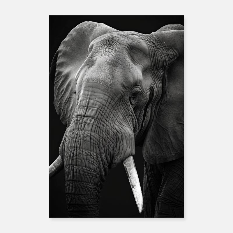Elefant Poster 40x60 cm