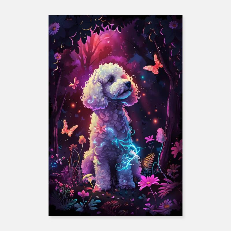 Poodle Poster 16" x 24" (40x60 cm)