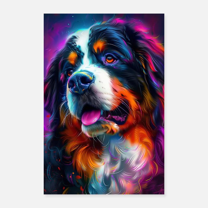 Bernese Mountain Poster 16" x 24" (40x60 cm)