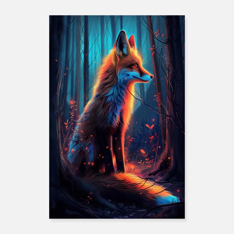 Fuchs Poster 40x60 cm