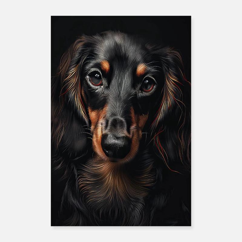Dachshund Poster 16" x 24" (40x60 cm)