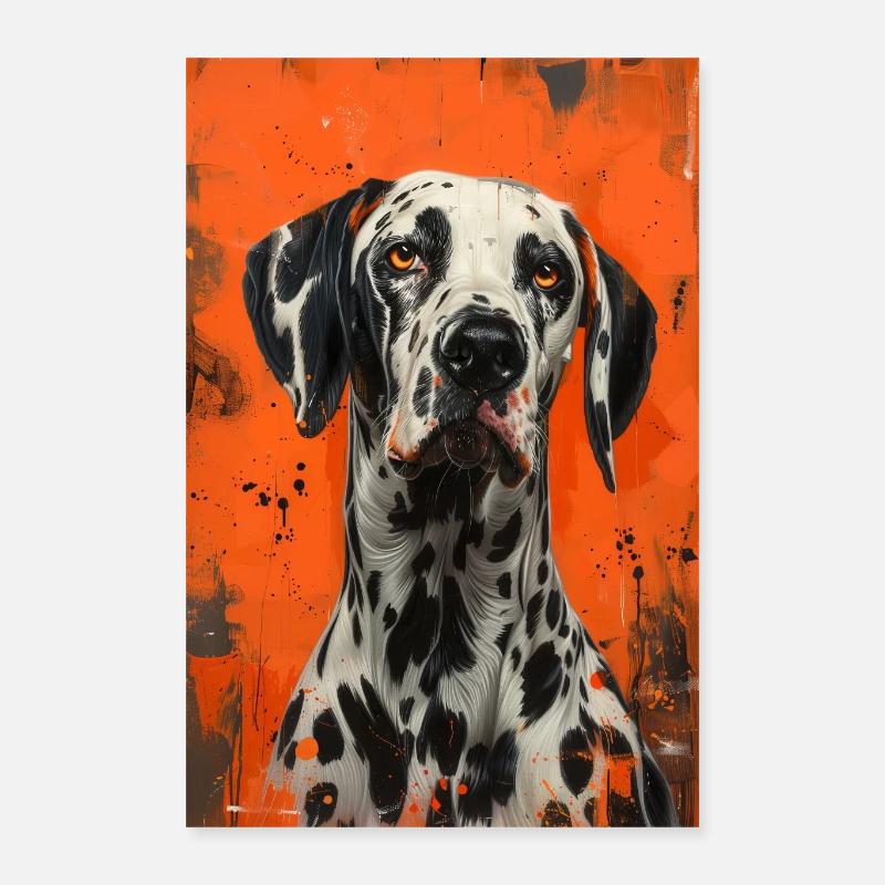 Dalmatiner Poster 40x60 cm