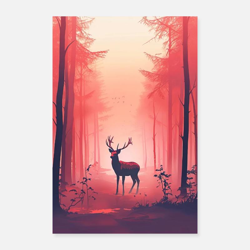 Reh Poster 40x60 cm
