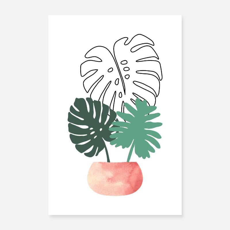 Botanique Poster 40 x 60 cm