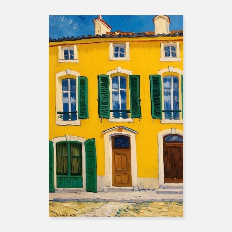 Van Gogh's Vibrant Vision Poster 16" x 24" (40x60 cm)