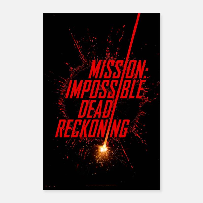 Mission Impossible Dead Reckoning In Red Poster 16" x 24" (40x60 cm)