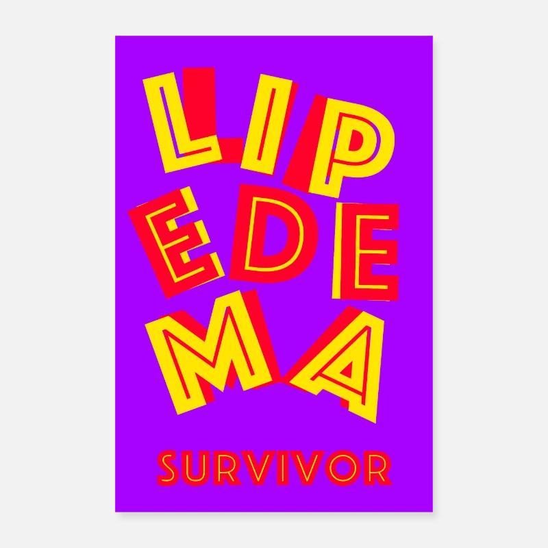 Lipedema Survivor Poster 40x60 cm