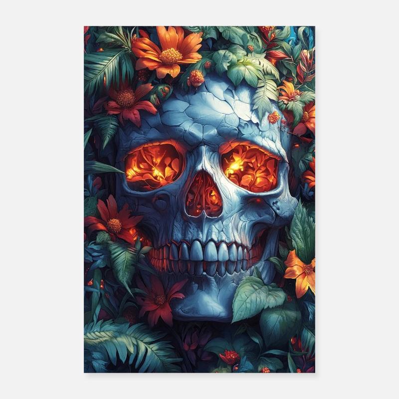 Crâne III - 11 Poster 40 x 60 cm