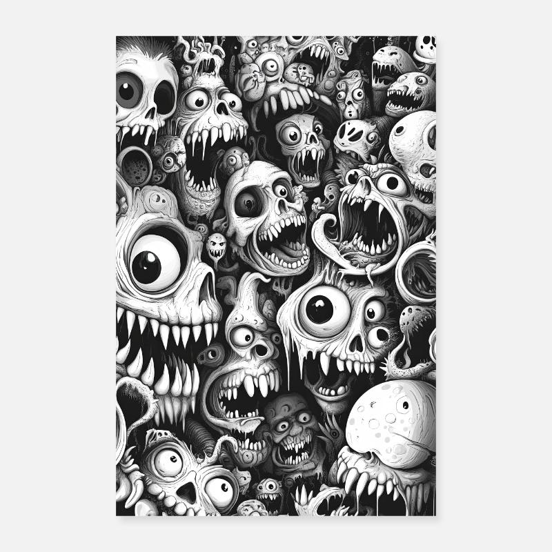 Bande dessinée IV - 11 Poster 40 x 60 cm