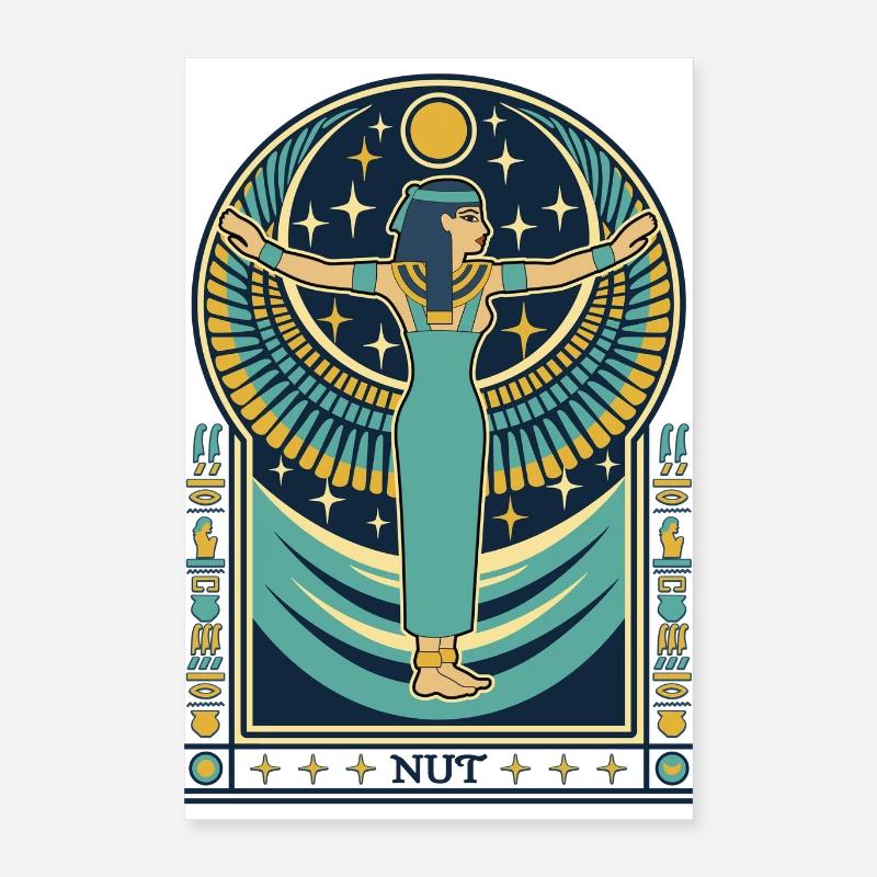 NUT Déesse du Ciel Poster 40 x 60 cm