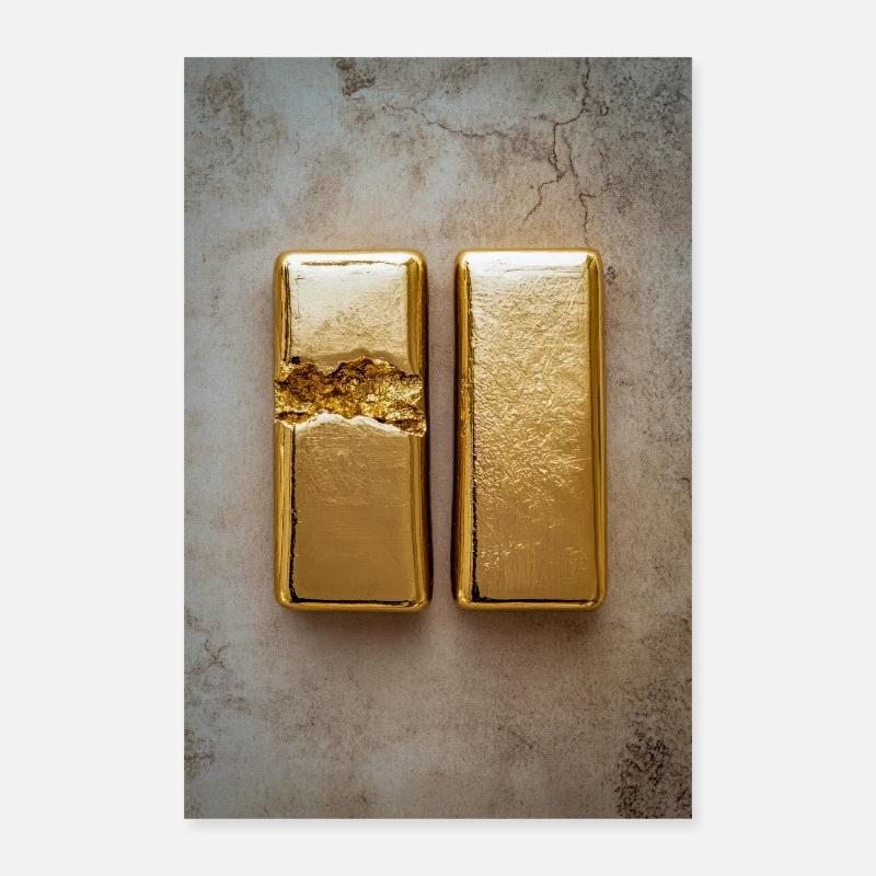 Transformation de l’or Poster 40 x 60 cm