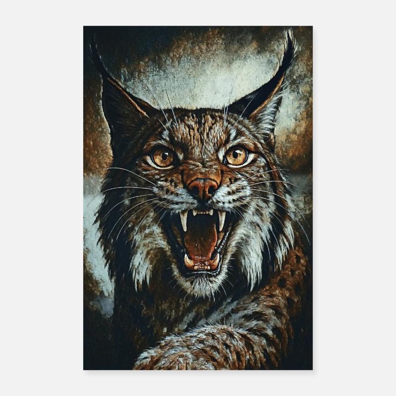 Wildcat in anger Poster 16" x 24" (40x60 cm)