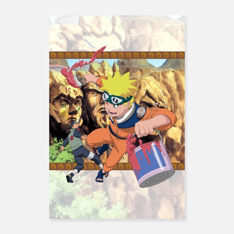Naruto Ninja With Paint Bucket Poster 16" x 24" (40x60 cm)