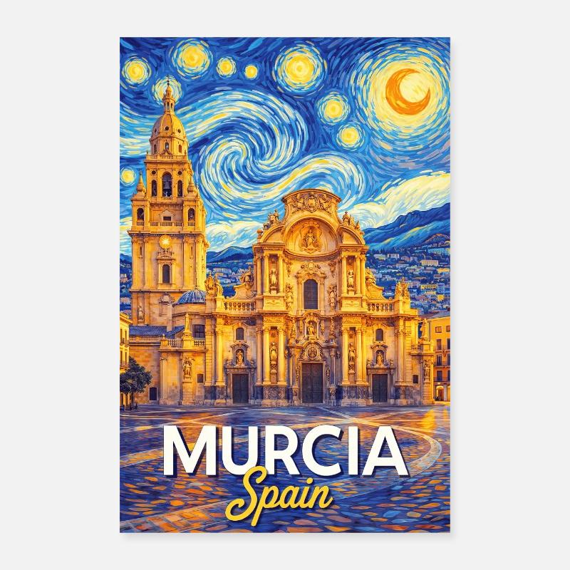 Murcia Spain Poster 16" x 24" (40x60 cm)