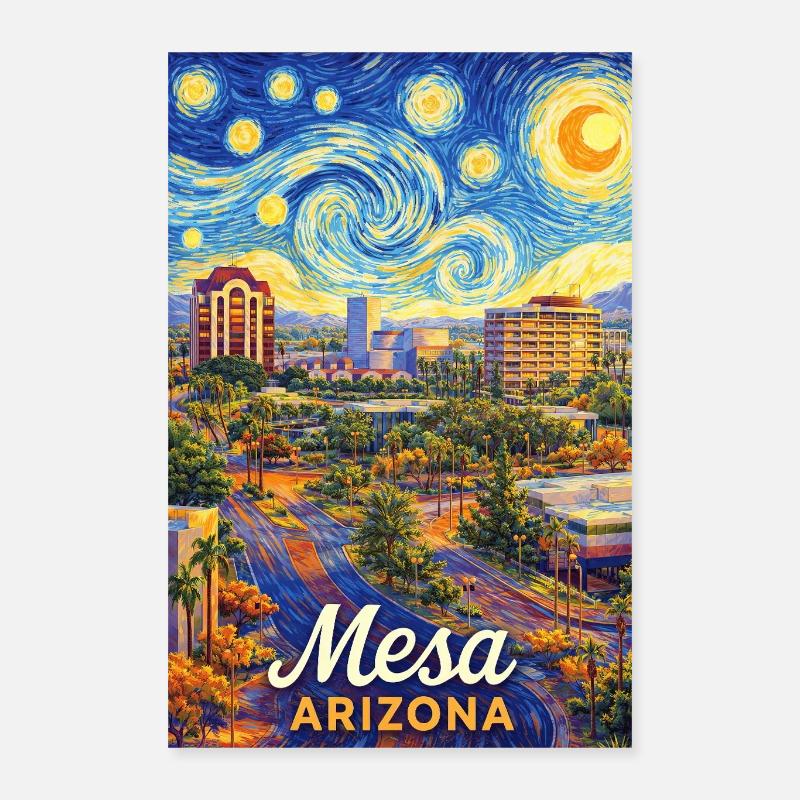 Mesa, Arizona Poster 40 x 60 cm