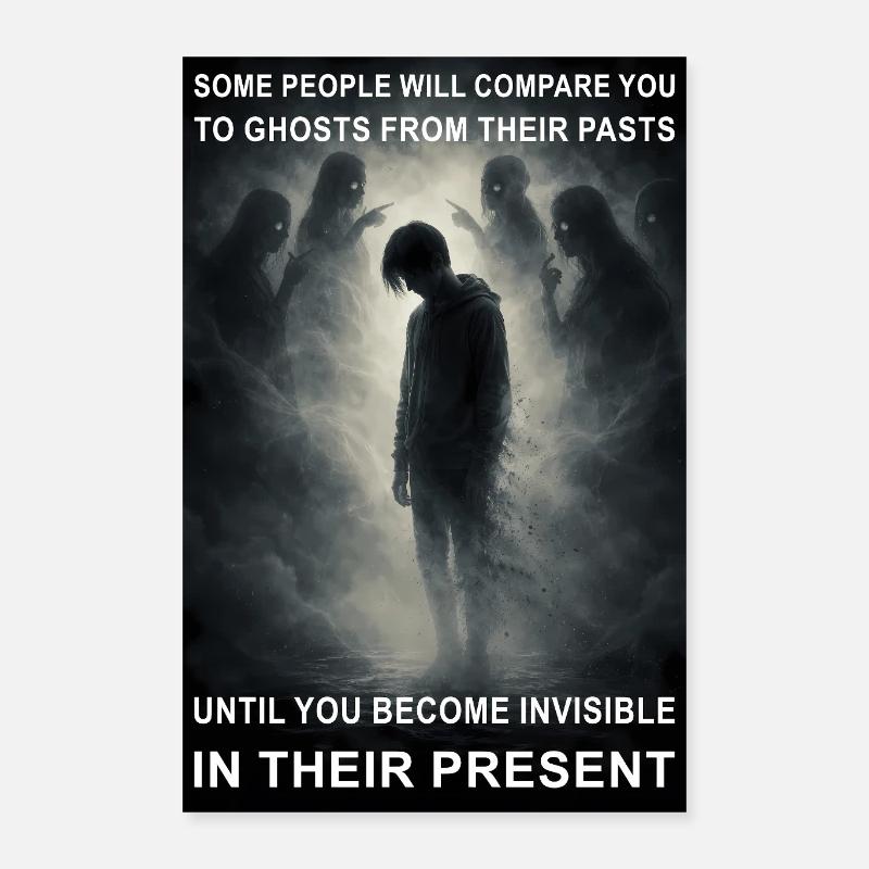 Fantômes du passé - Invisibles dans le présent Poster 40 x 60 cm