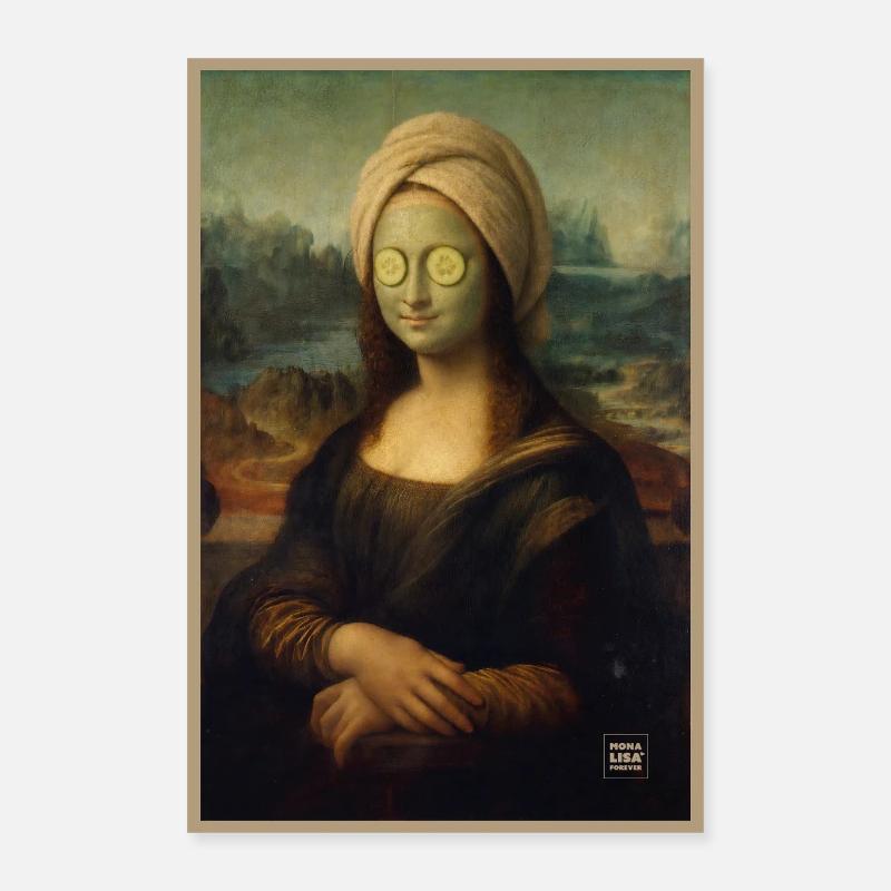Mona Lisa Spa-Tag Poster 40x60 cm