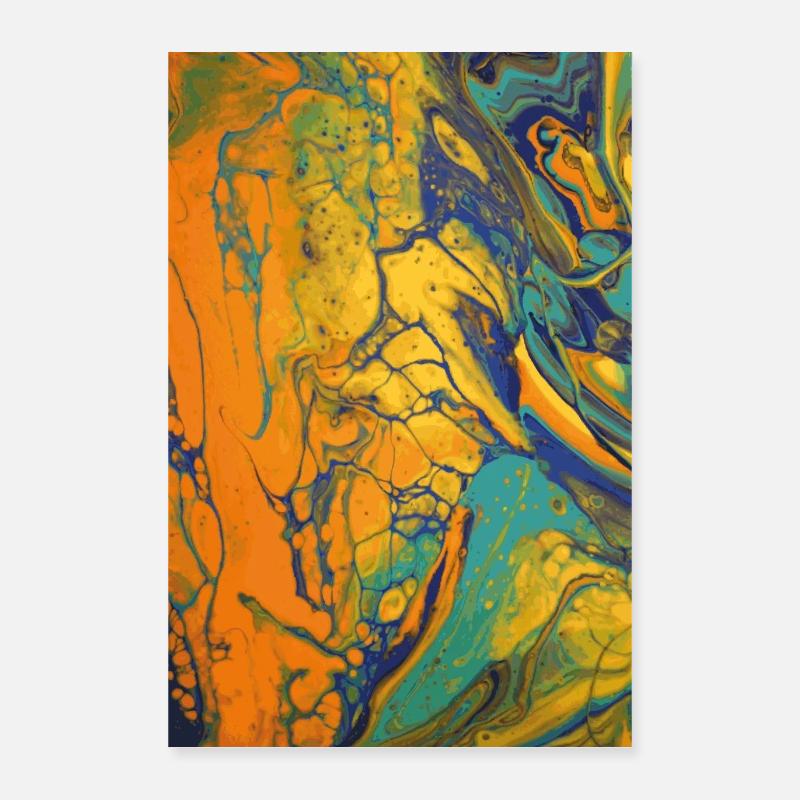 Yellow Cell Poster 16" x 24" (40x60 cm)