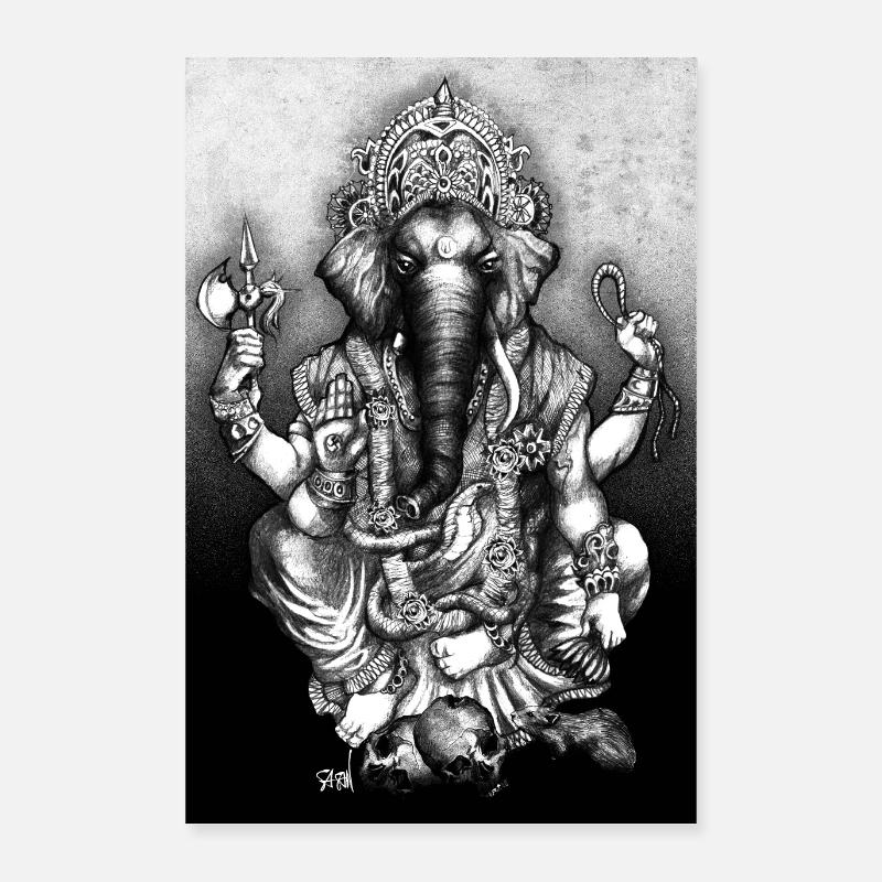 Ganesha Poster 16" x 24" (40x60 cm)