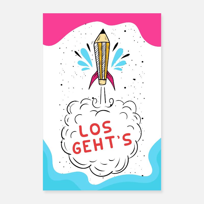 L'école peut venir Poster 40 x 60 cm