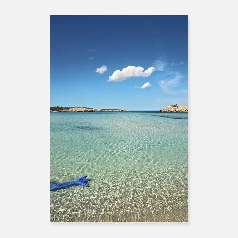 Mermaid Poster 16" x 24" (40x60 cm)