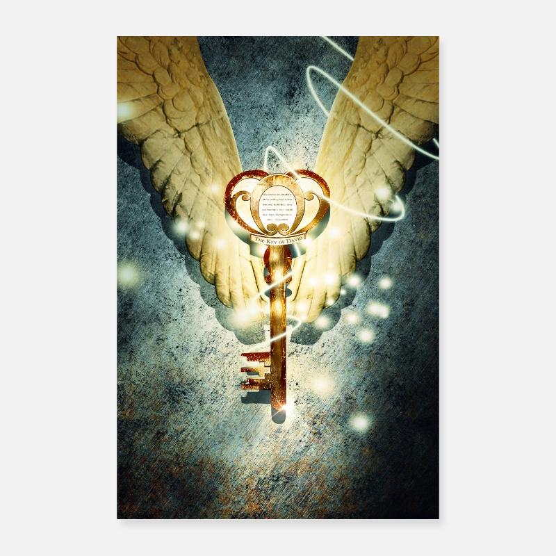 La clé de David Poster 40 x 60 cm