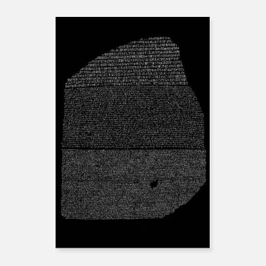 Rosetta Stone Poster 40x60 cm