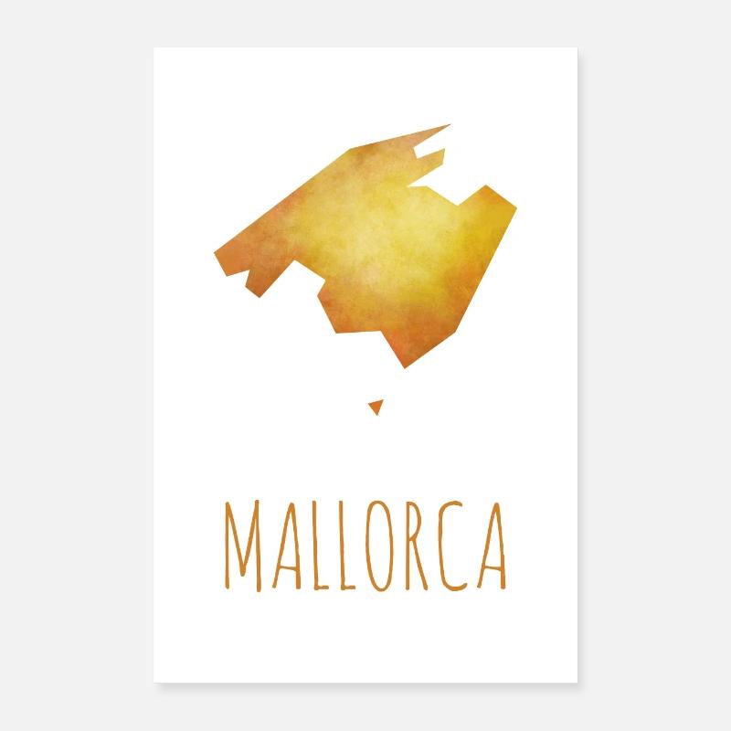 Mallorca - Poster 16" x 24" (40x60 cm) - white