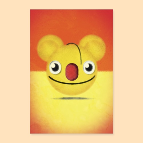 Ernie Mouse Emoji - Poster 40x60 cm