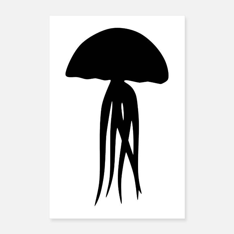 Affiches et stickers JELLYFISH Poster 40 x 60 cm
