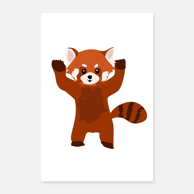 Red panda Poster 16" x 24" (40x60 cm)
