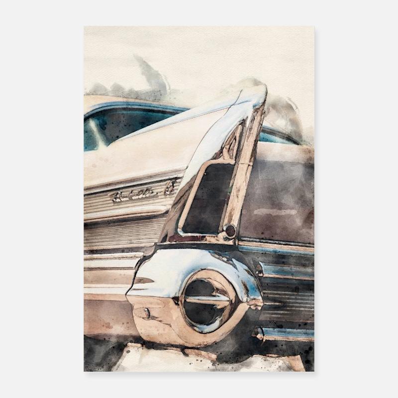 Buick Roadmaster 75 R Poster 40 x 60 cm