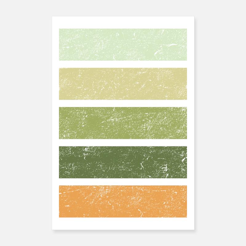 color scheme spring early spring vintage Poster 16" x 24" (40x60 cm)