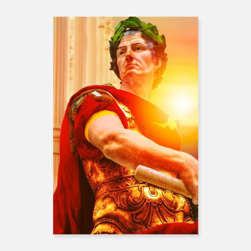 Julius Caesar - Poster 16" x 24" (40x60 cm) - white