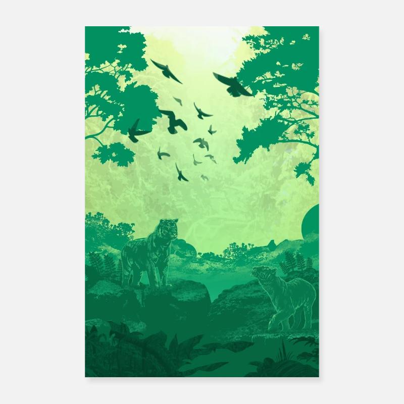 Poster1 - Poster 40x60 cm - Weiß
