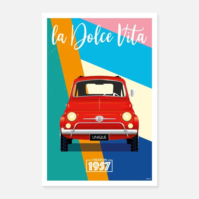 Automobile Poster 40 x 60 cm
