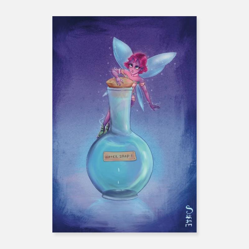 water drop Poster 40 x 60 cm