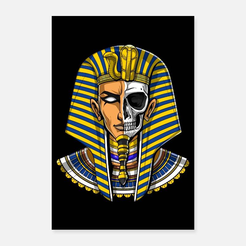 Pharaon égyptien Toutankhamon Poster 40 x 60 cm