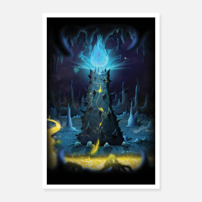 Totem Funeste - Styx Poster 40 x 60 cm