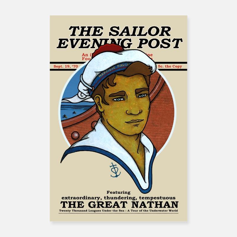 THE GREAT NATHAN Poster 40 x 60 cm