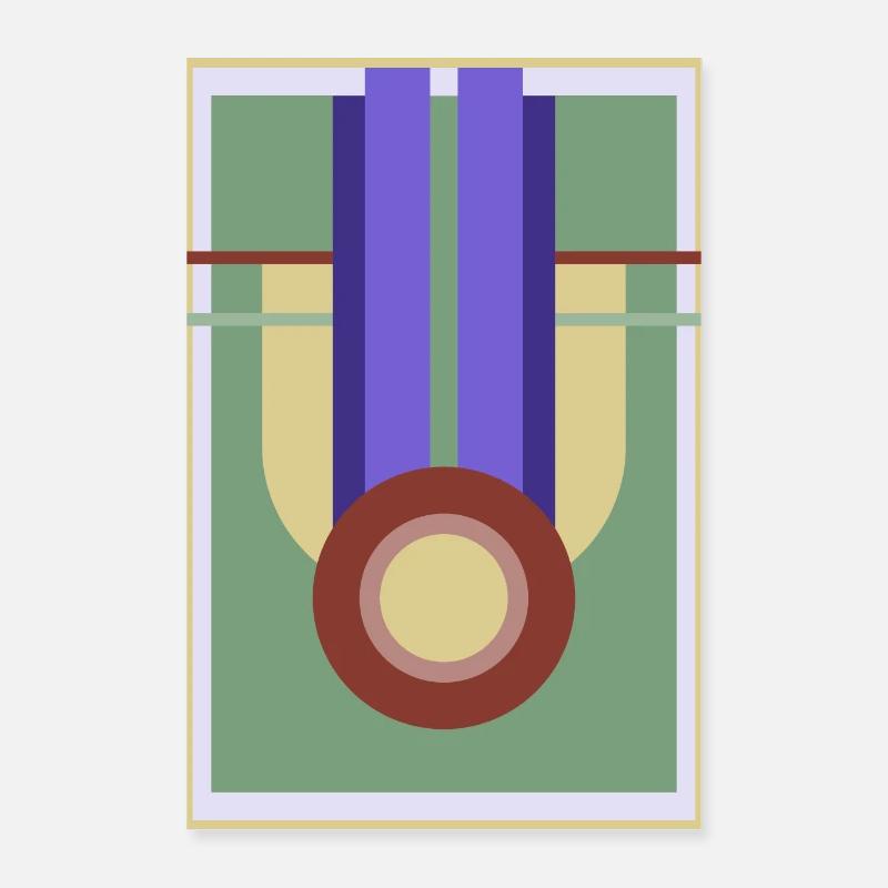 Poster Abstract Geometry Poster 16" x 24" (40x60 cm)