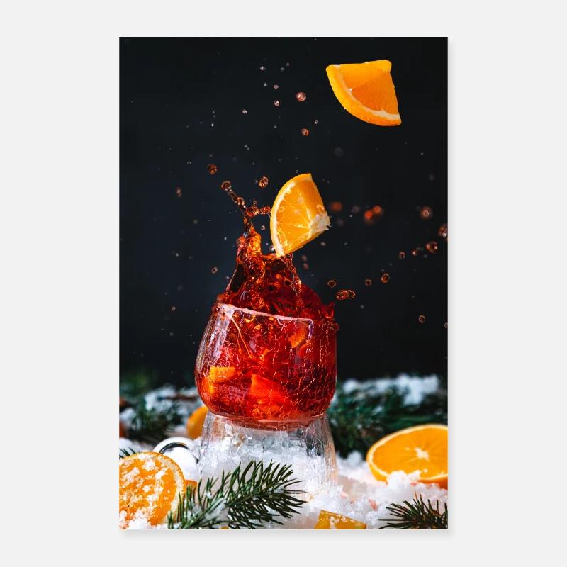 Punch with oranges Poster 16" x 24" (40x60 cm)